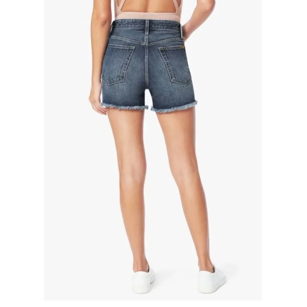 Joes Jeans The Kinsley High Rise 4” Denim Shorts Medium Wash Size 34 #200